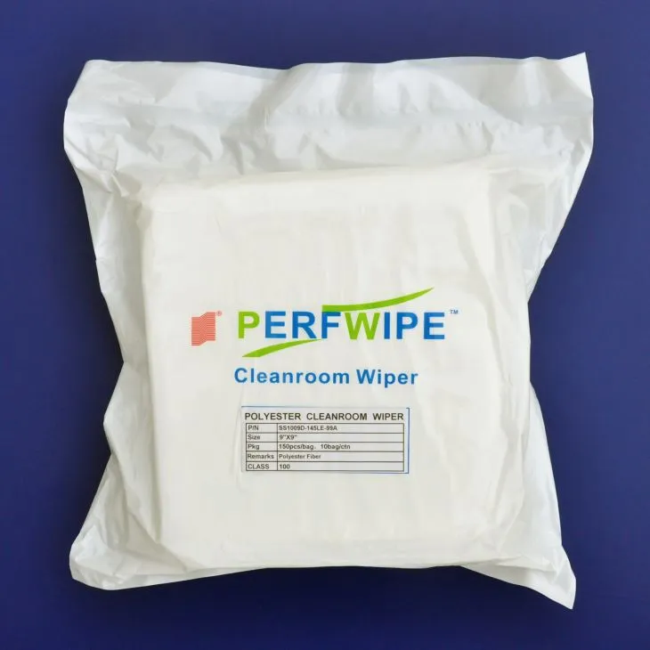 100 prósent pólýester hreinleikaþurrkur, þungar pólýesterþurrkur