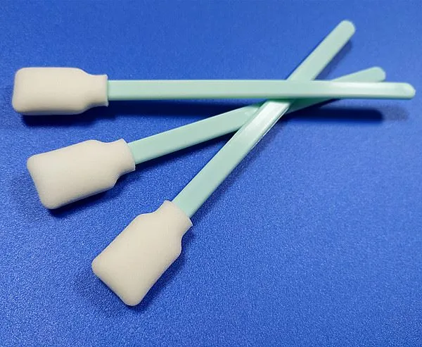 Cleanroom froðuþurrkustafur Stórt höfuð