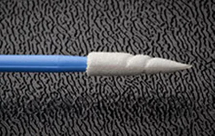 Bláir Mini Spear Foam Þurrkur