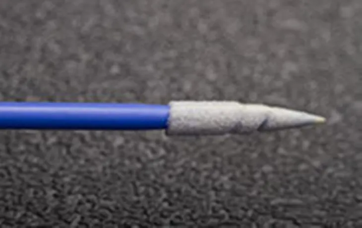 Blár skörp odd froðuþurrkur