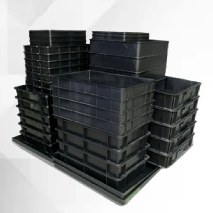 ESD plastbakkar